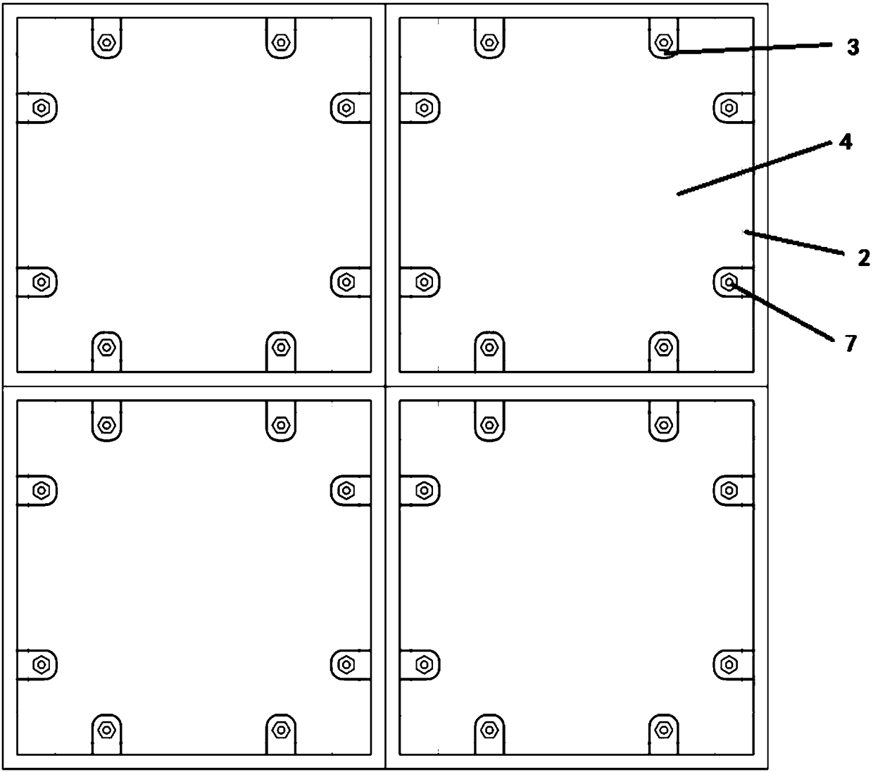 Construction method for anti-radon engineering