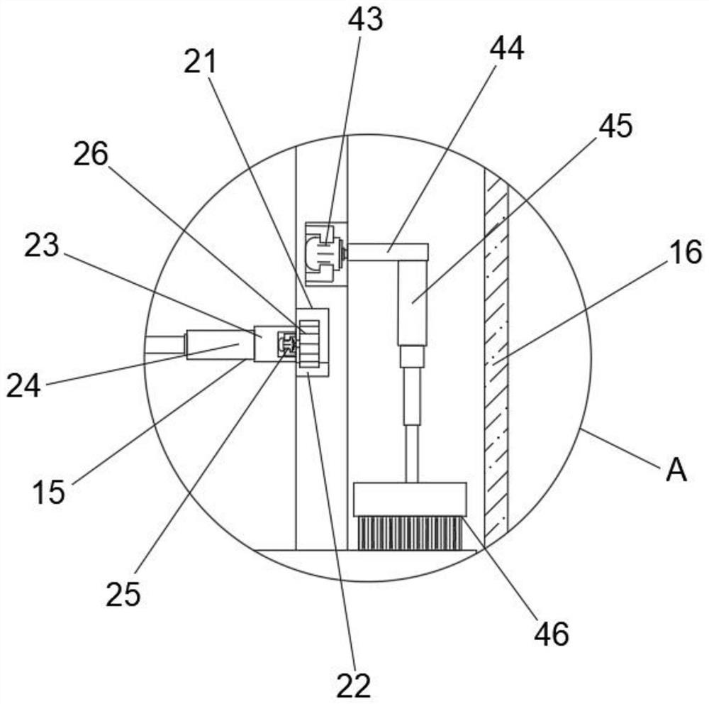 Smoke exhaust system for melting combustion of secondary aluminum and working method of smoke exhaust system