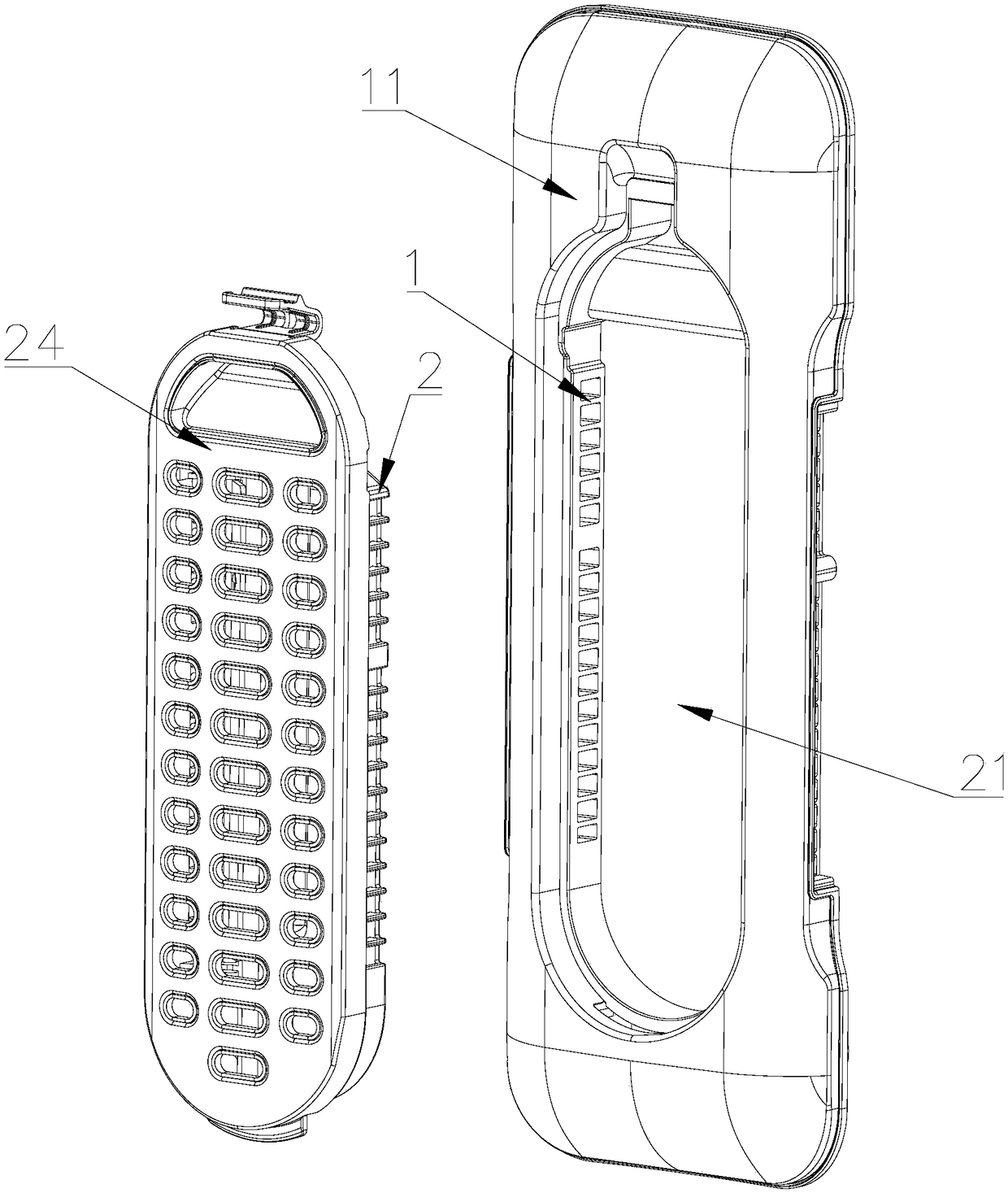 Filtering device of washing machine and washing machine