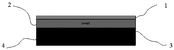 Single crystal film with silicon nitride layer and preparation method thereof