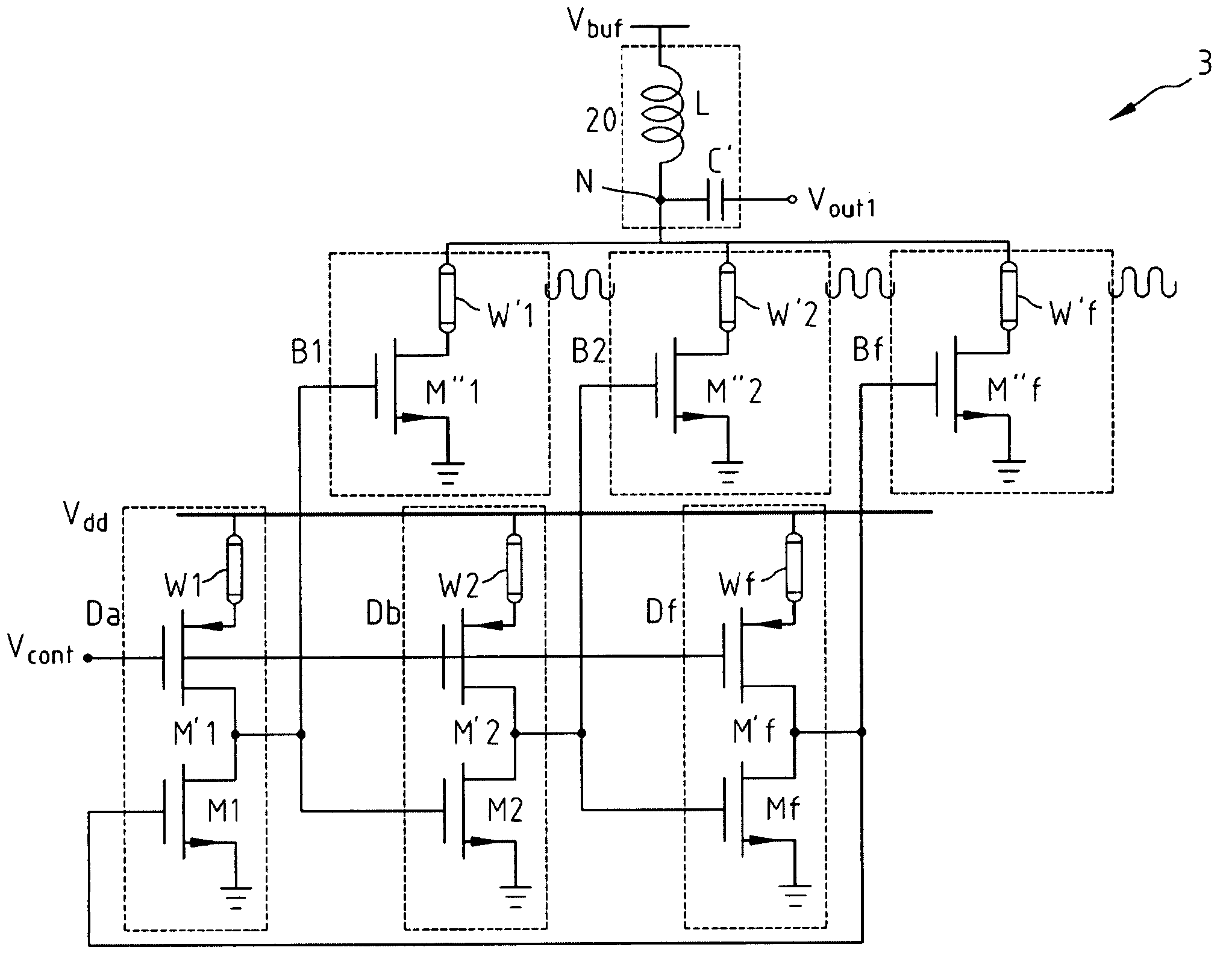 Ring-Based Multi-Push Voltage-Controlled Oscillator