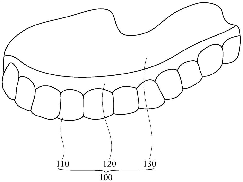 Tooth mold alignment method, tooth structure, three-dimensional model alignment method and structural member