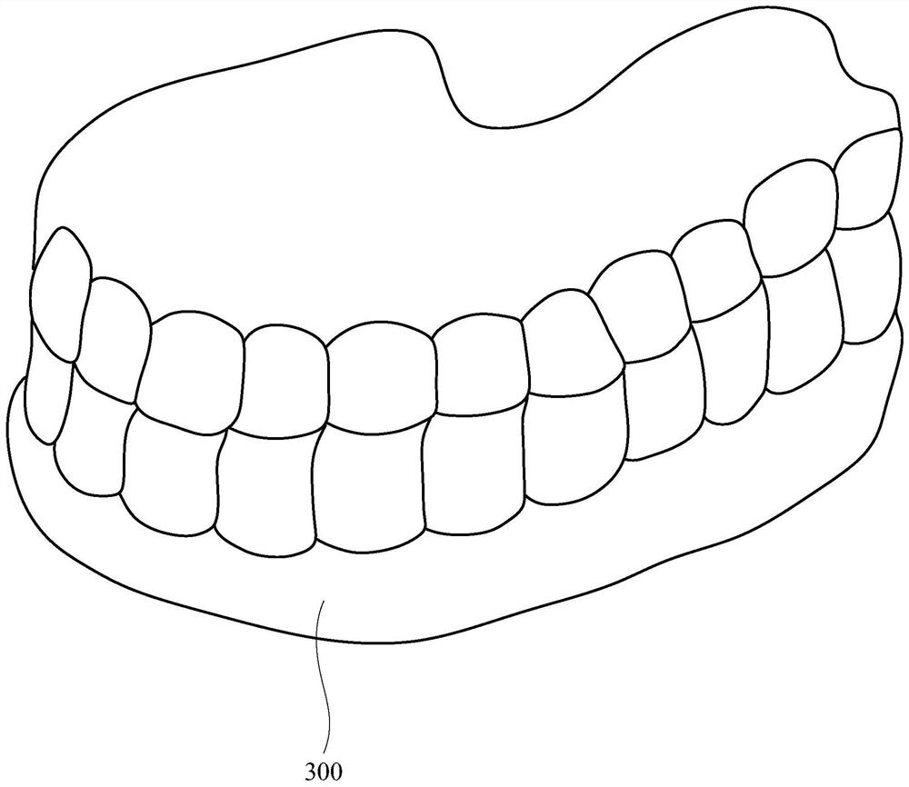 Tooth mold alignment method, tooth structure, three-dimensional model alignment method and structural member