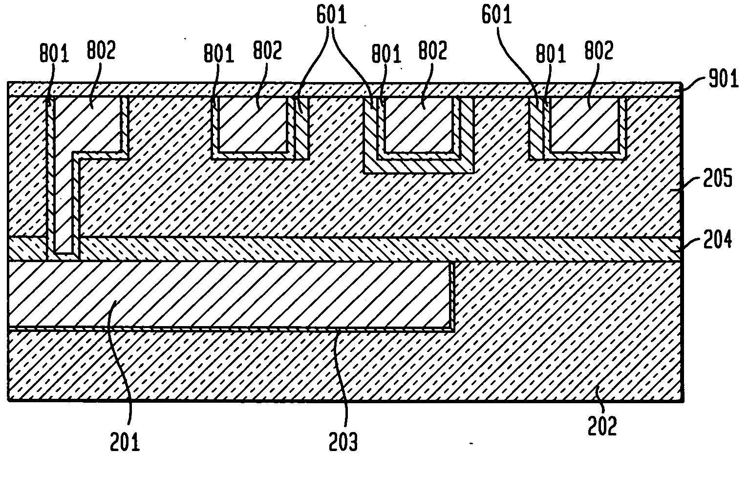 Adopting feature of buried electrically conductive layer in dielectrics for electrical anti-fuse application