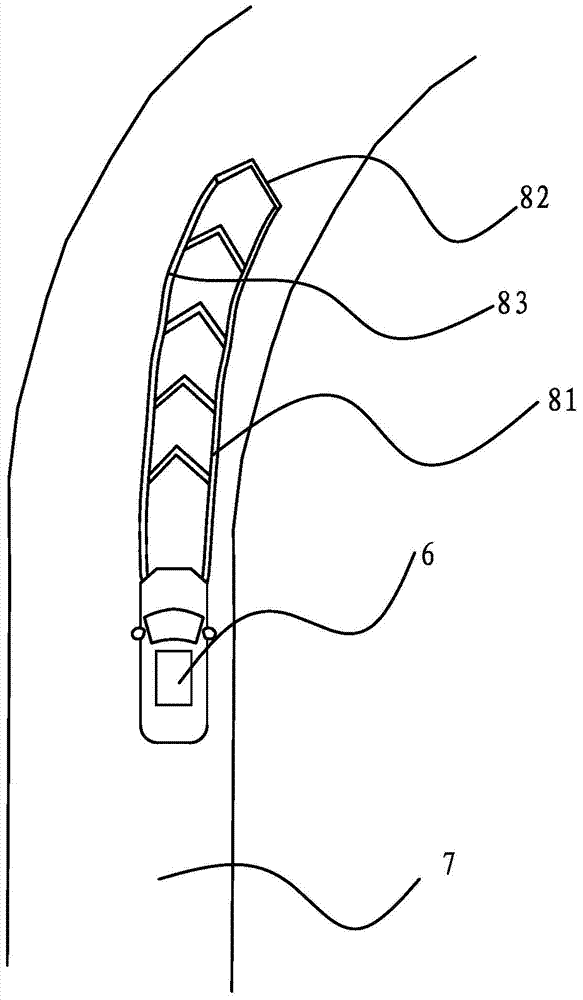 Driving route indicating method and system applied to intelligent driving vehicles