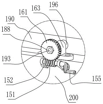 Equipment for inspecting glass by unplugging and plugging lockpin worm gear copper-based rotary table butadiene rubber step clamping plate