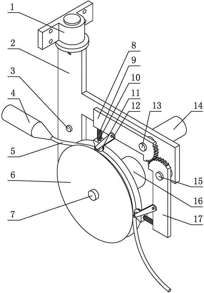 Active transporting device applied to seabed cable paving winch