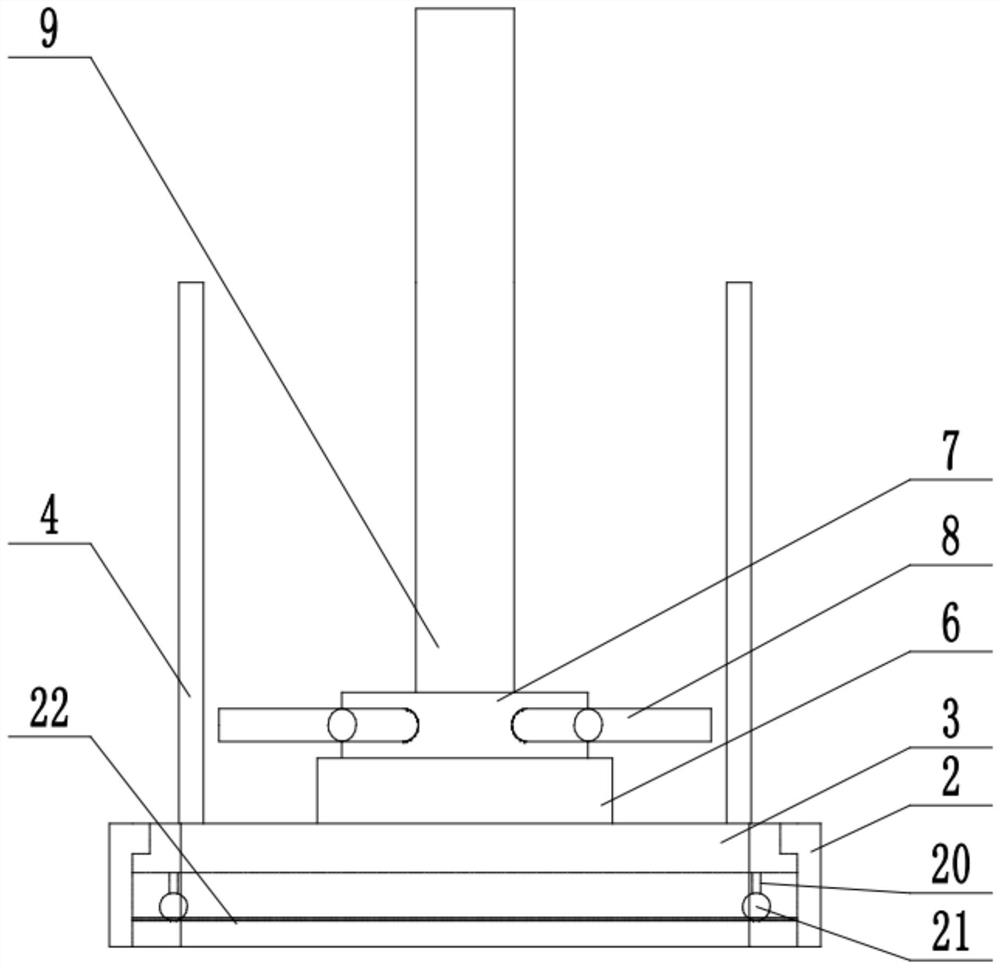 Computer equipment with rotating and supporting structure