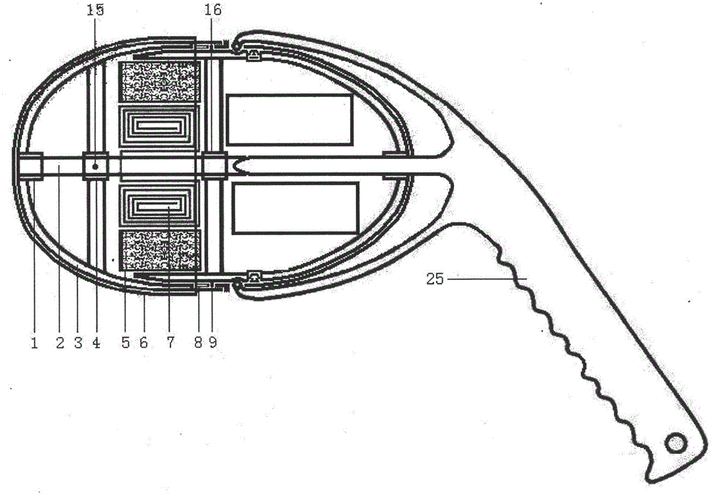 Electric scrubbing device