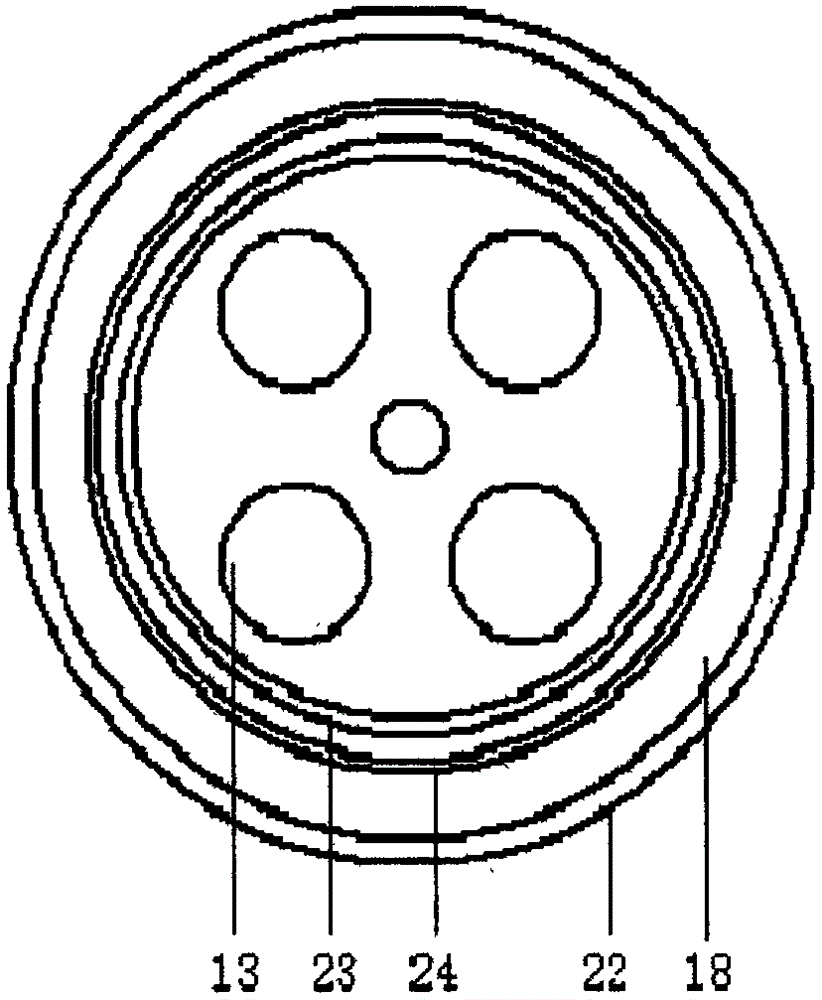 Electric scrubbing device