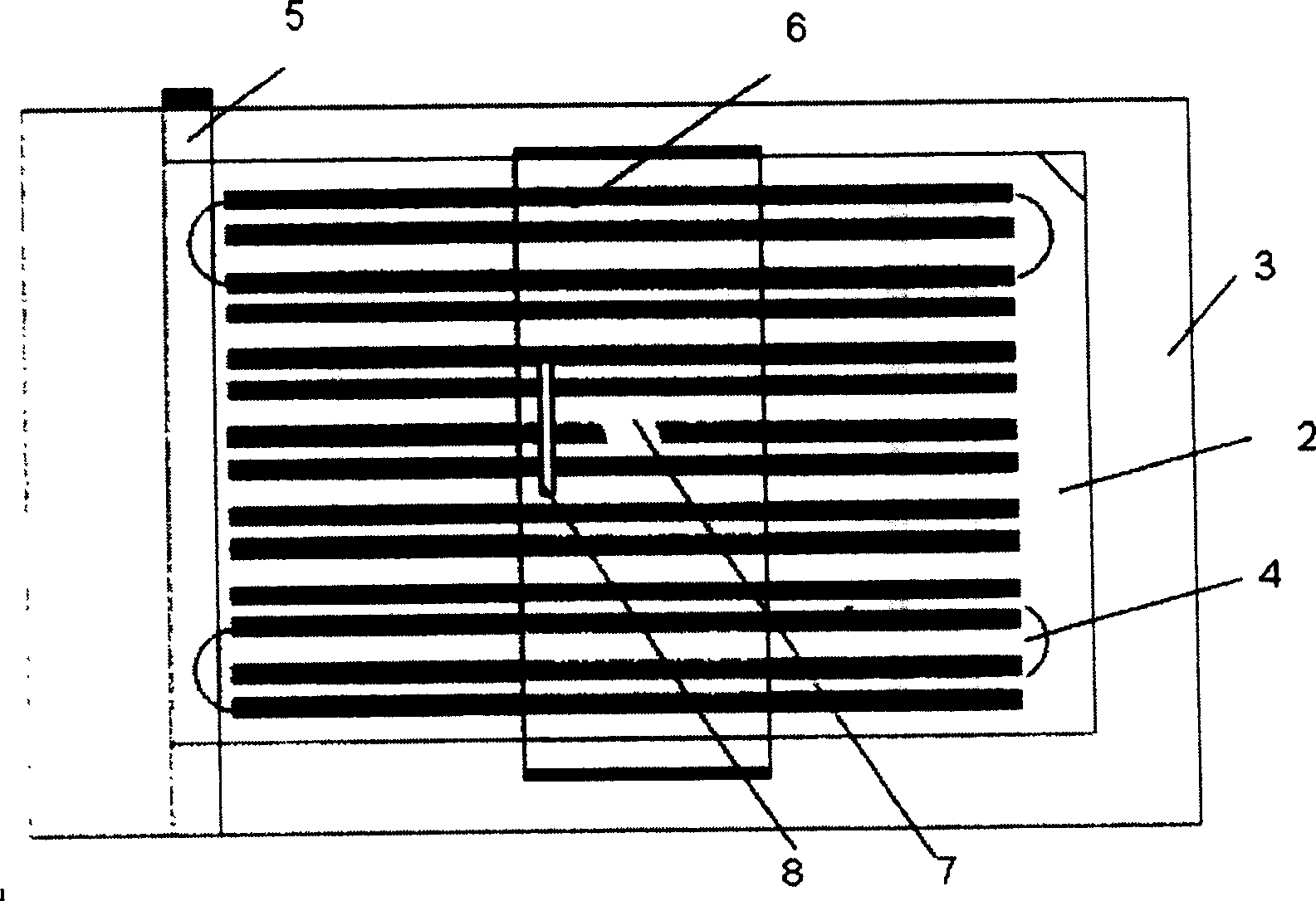 Method for repairing plasma display screen wire break electrode