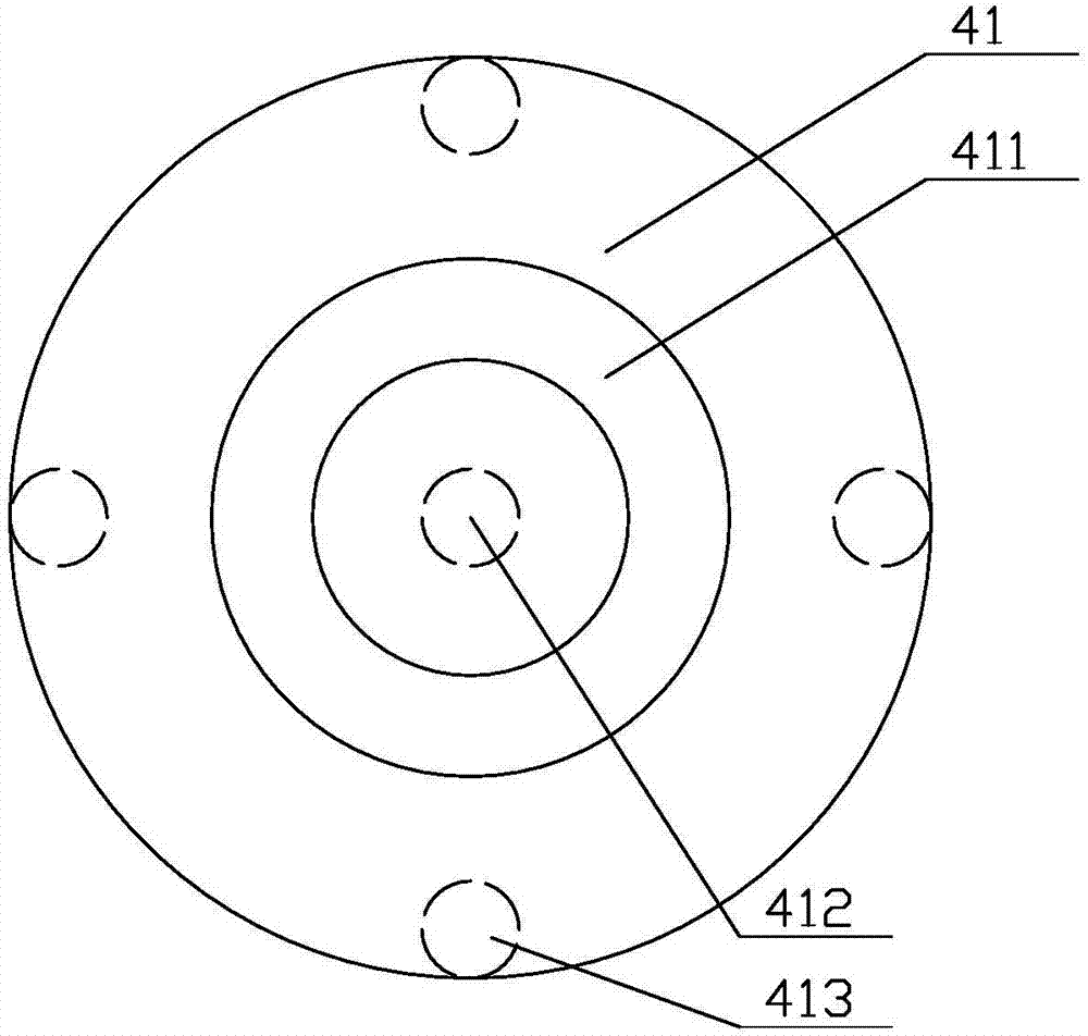 Multi-point buffer pedestal