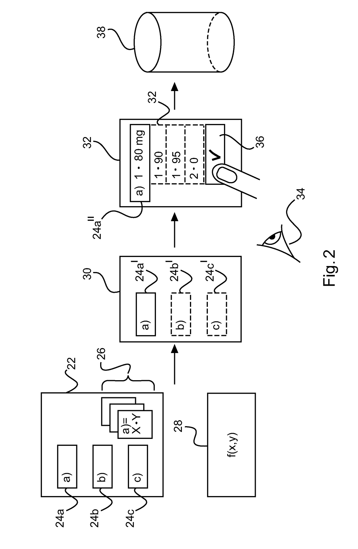 Interventional medical reporting apparatus