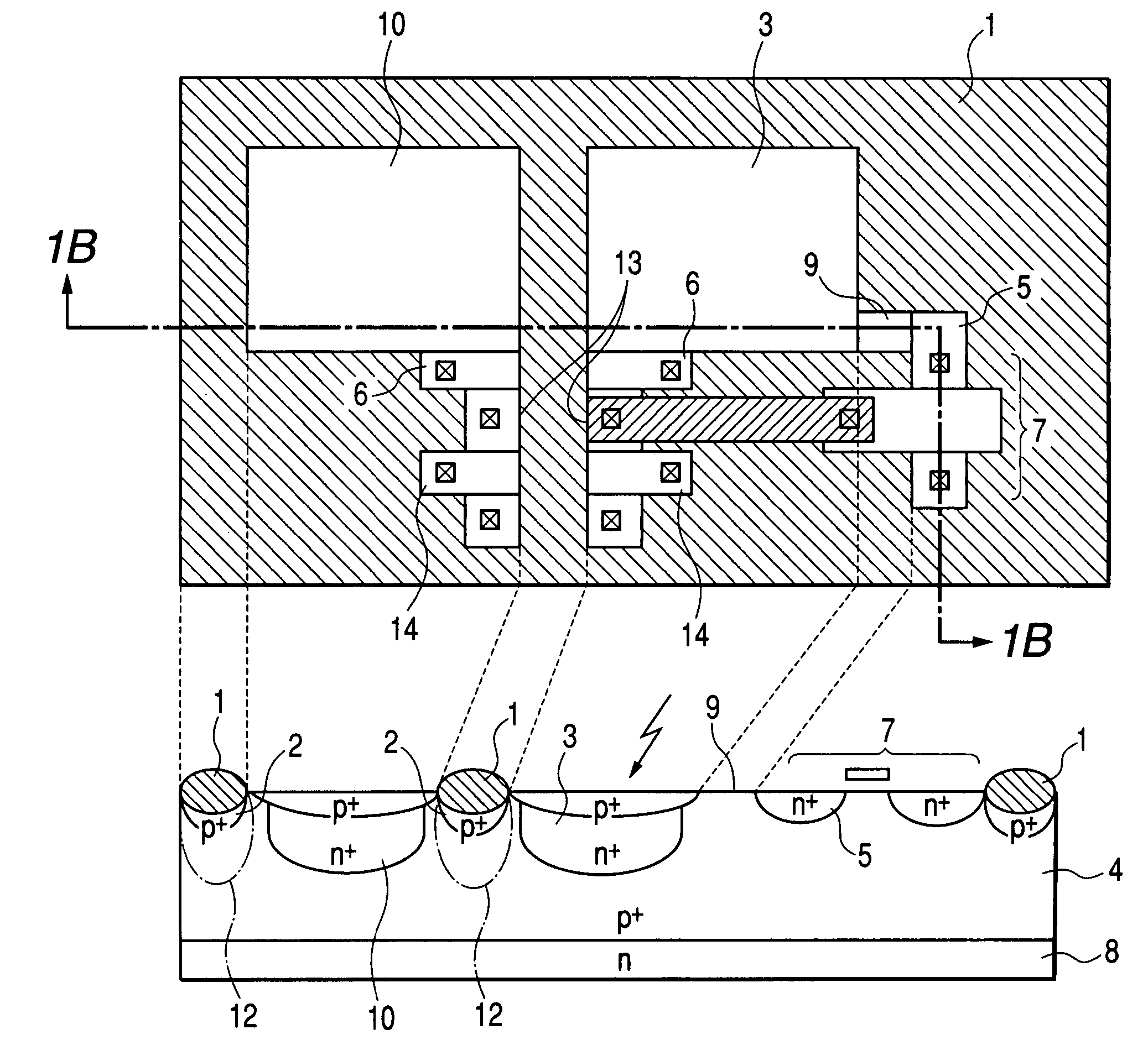 Photoelectric conversion device and image pick-up system using the photoelectric conversion device