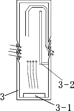 Method and apparatus used for cleaning air with water