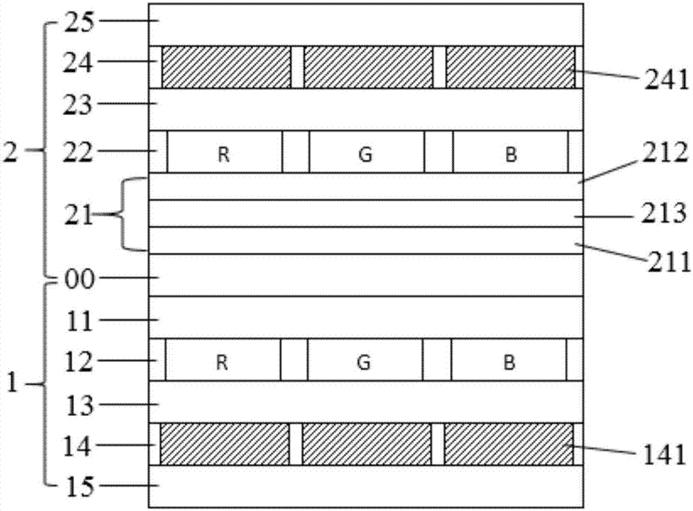 Two-sided display apparatus and preparation method therefor