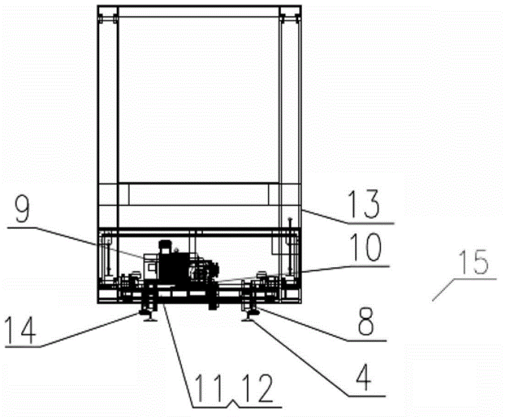 Dismounting robot for vehicle-mounted battery