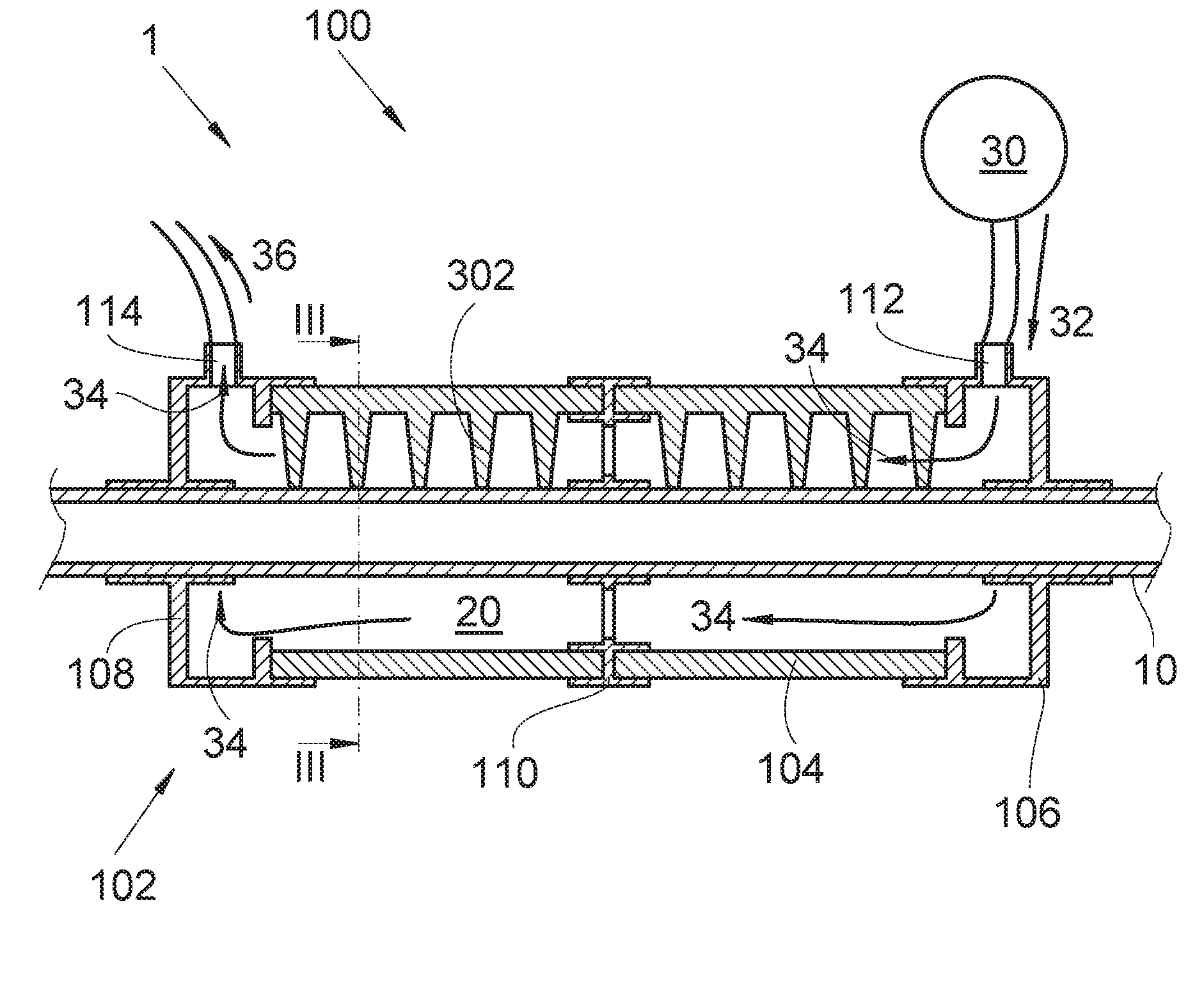 Antifreeze system for a pipework