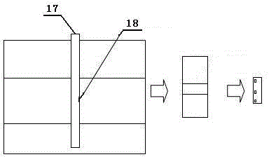 Pore micron-sized oil water distribution recognition and quantification method