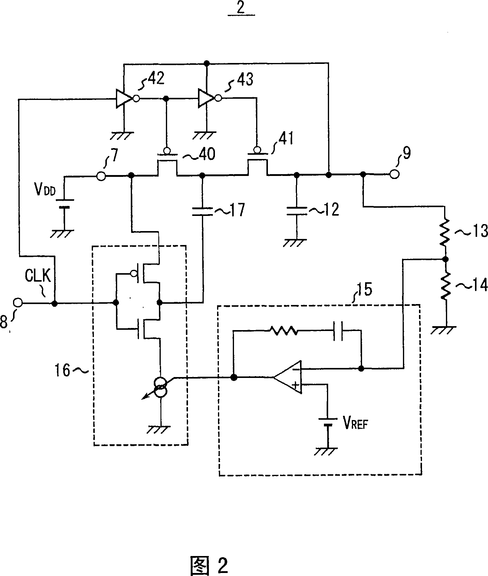 Charge pumping circuit