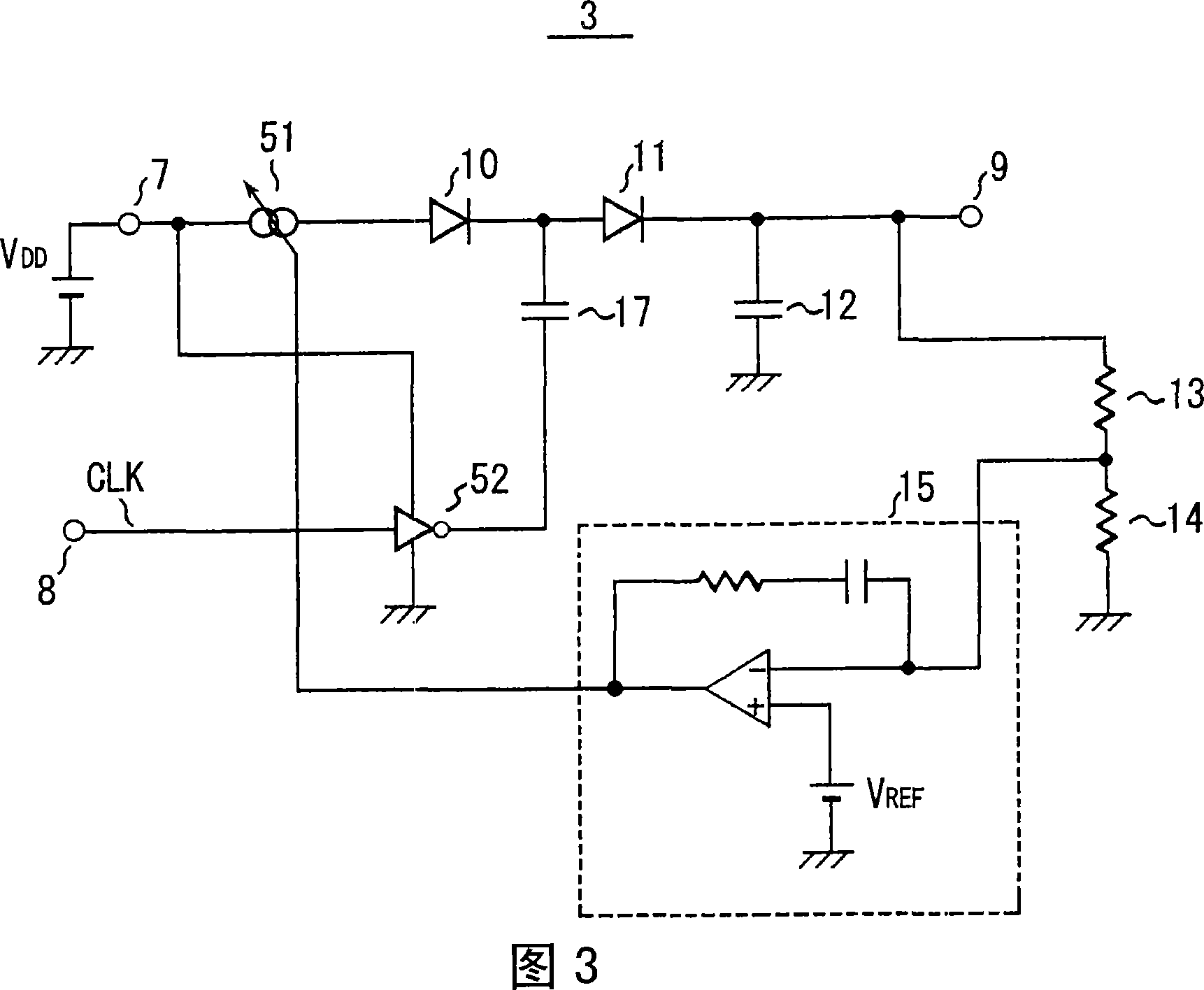 Charge pumping circuit