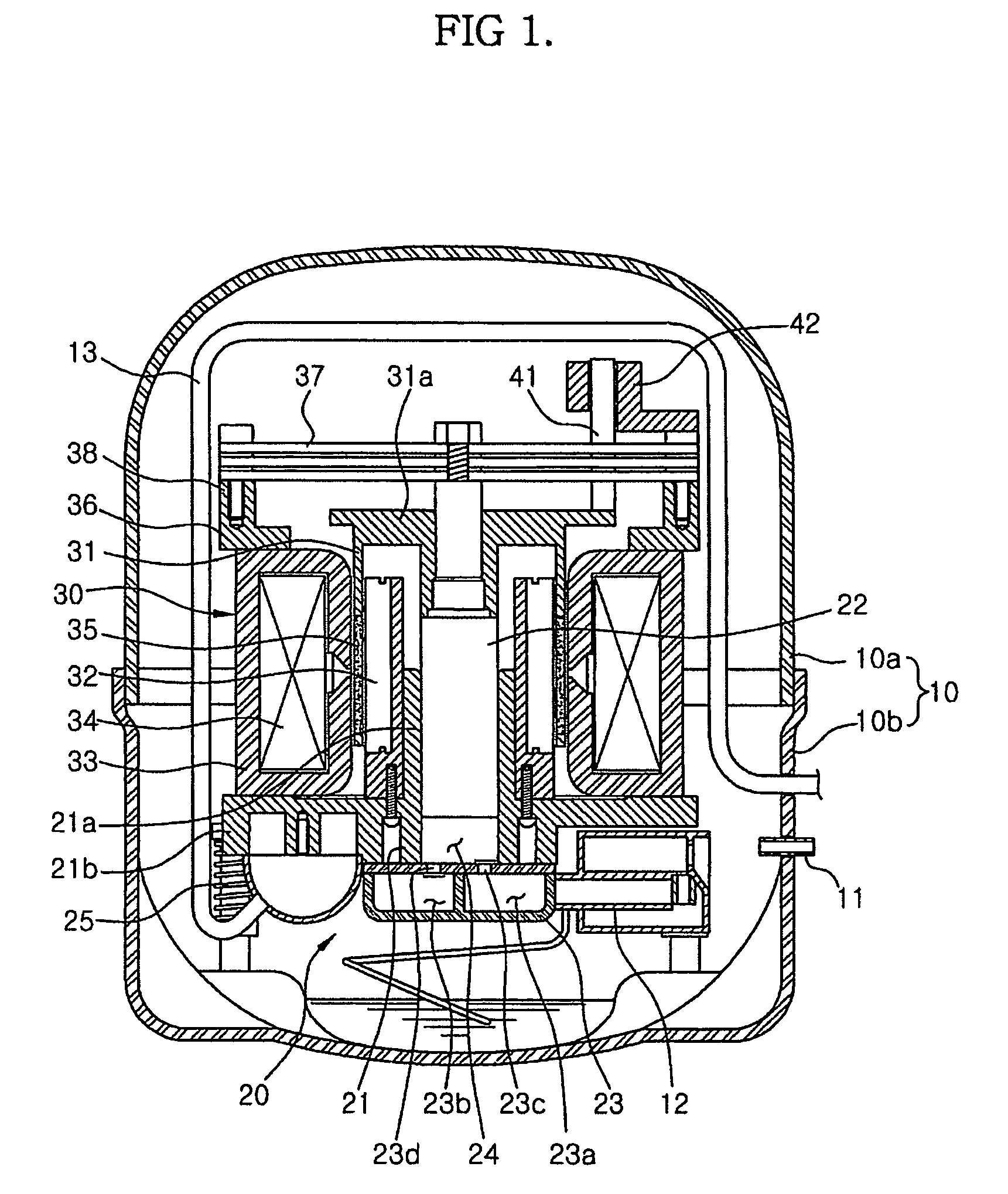 Reciprocating compressor, driving unit and control method for the same