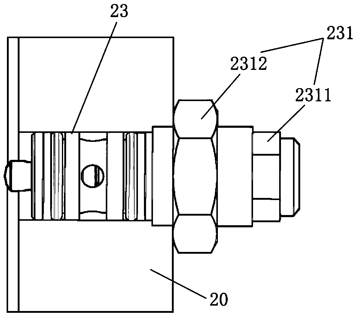 Integrated control system of piston variable pump