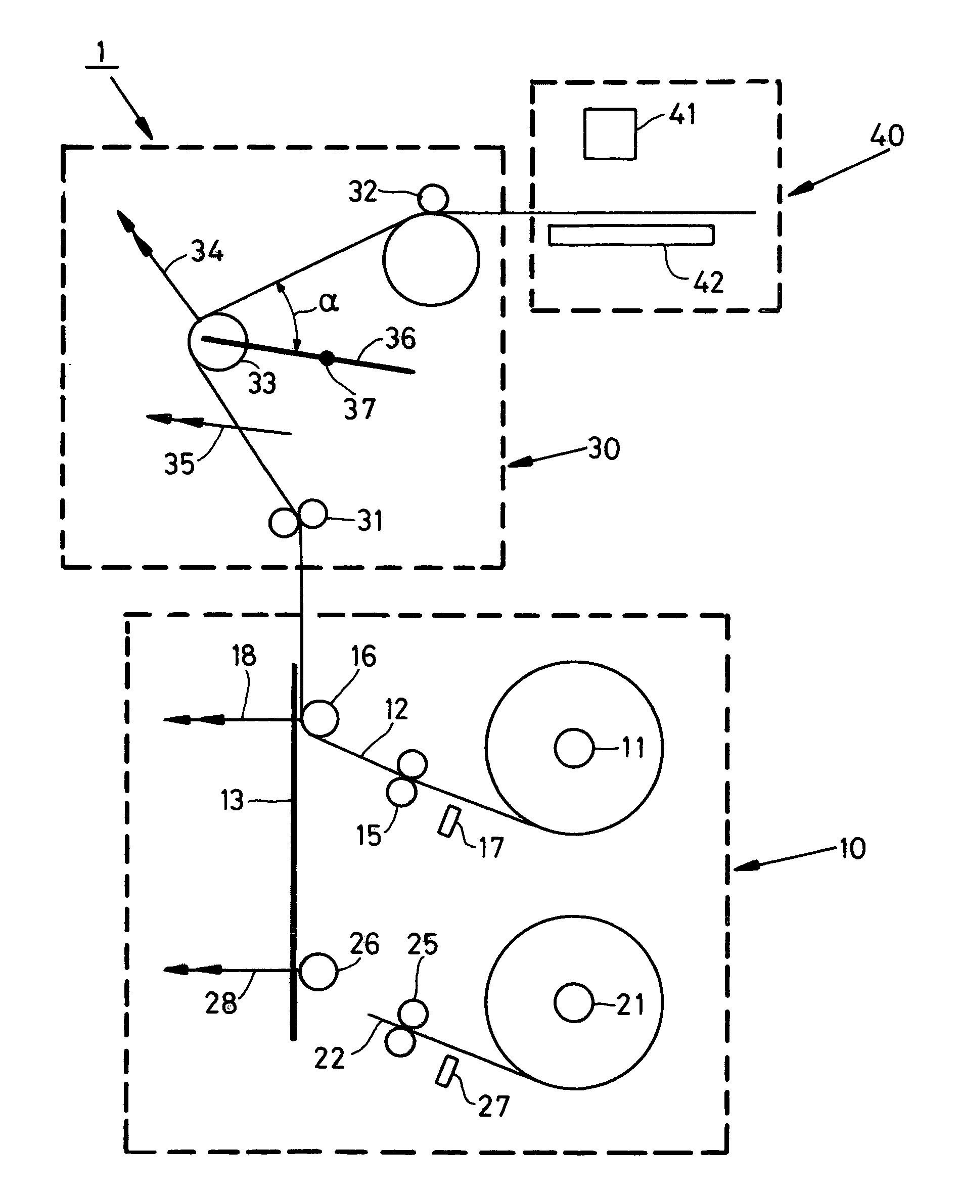 Method of printing a substrate with an inkjet printer, and an inkjet printer suitable for performing this method