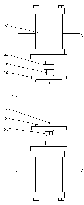 Automobile part surface spraying fixture