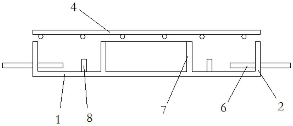 Partial prefabricated assembled steel and recycled concrete composite panel and its production and assembly method