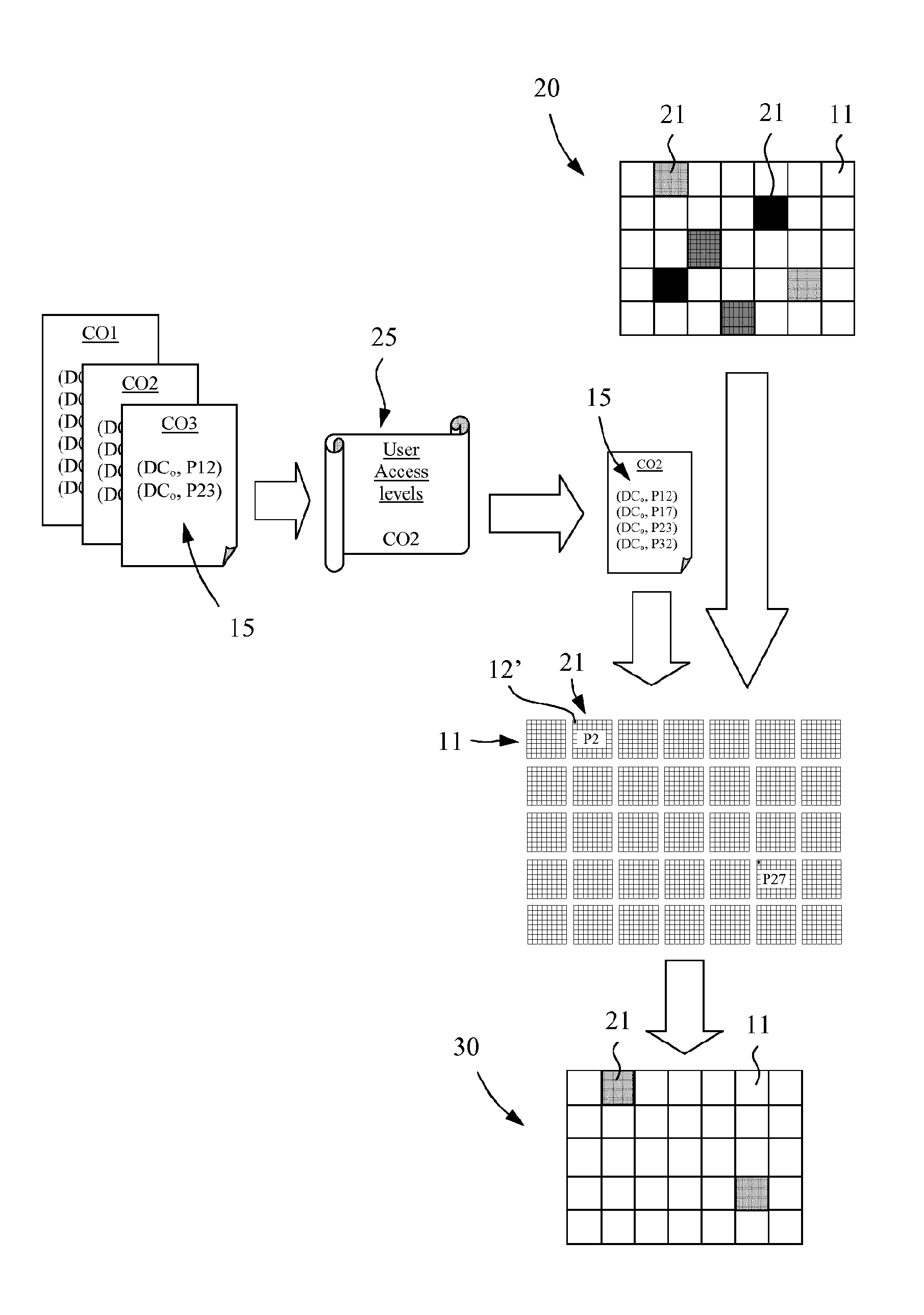 Method for controlling access to visual media in a social network