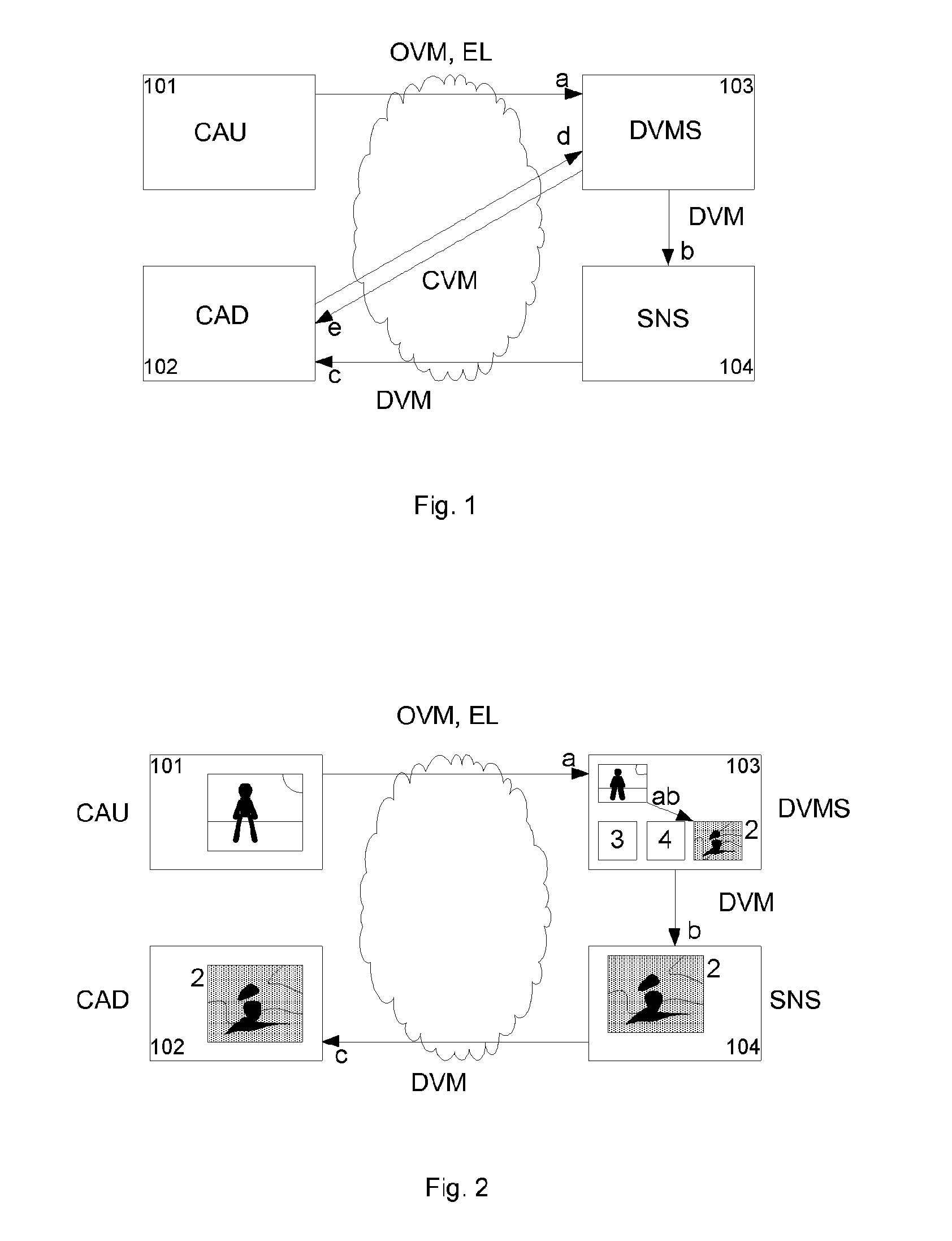 Method for controlling access to visual media in a social network