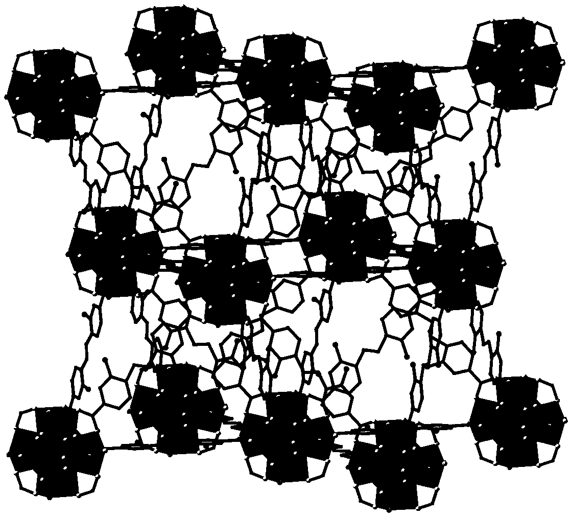 Visible-light responsive hafnium-based metal-organic framework material and preparation method thereof