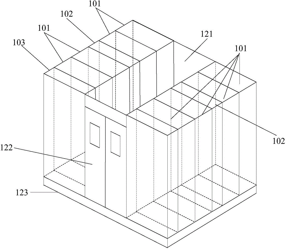 Modularized data room