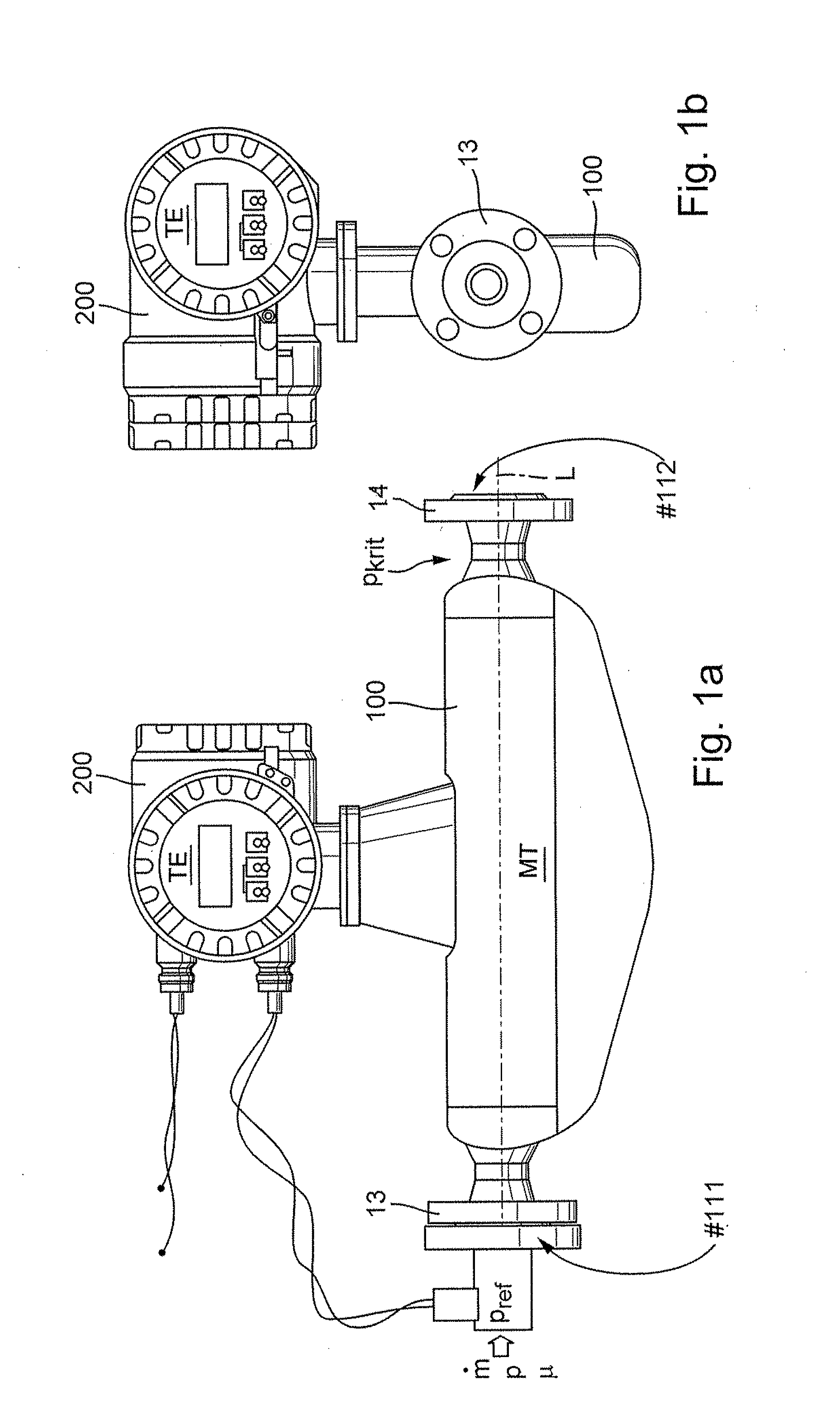 Measuring system having a measuring transducer of vibration-type