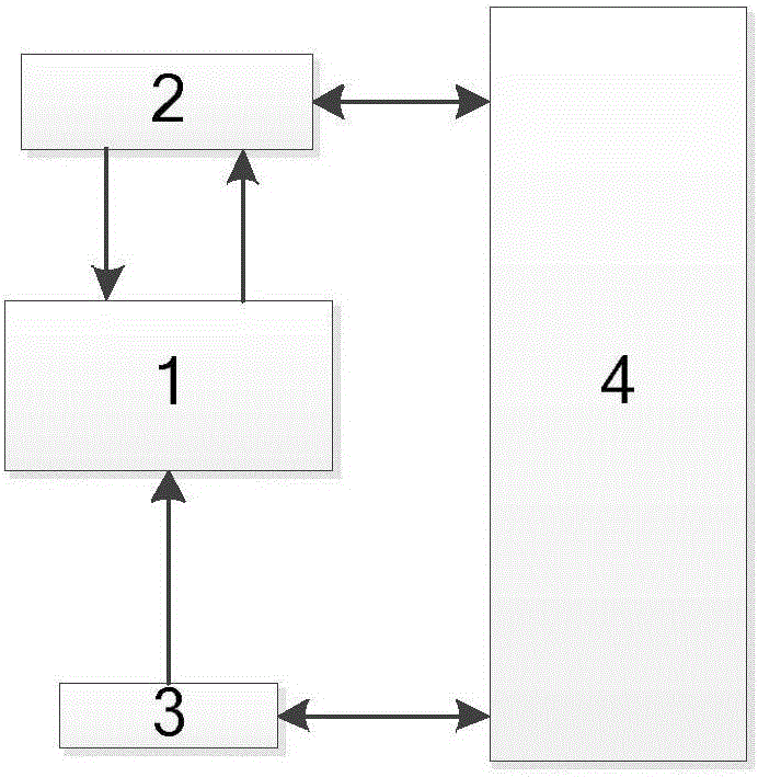 Storage-state vacuum electronic device residual life detection method