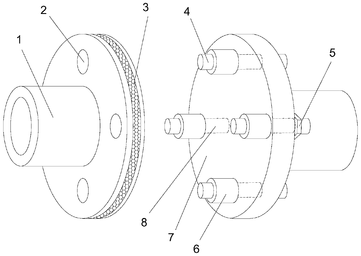 Variable-rigidity flexible coupling based on magnetorheological grease