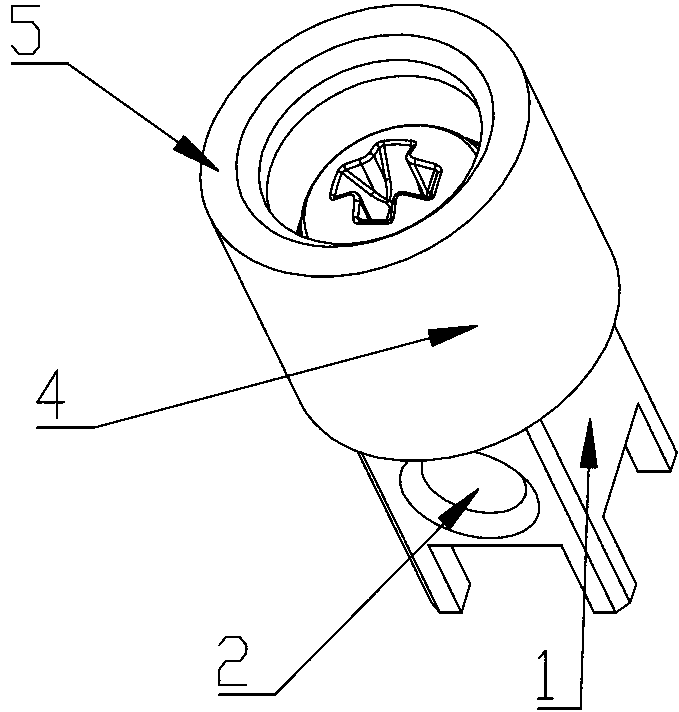 Wiring post