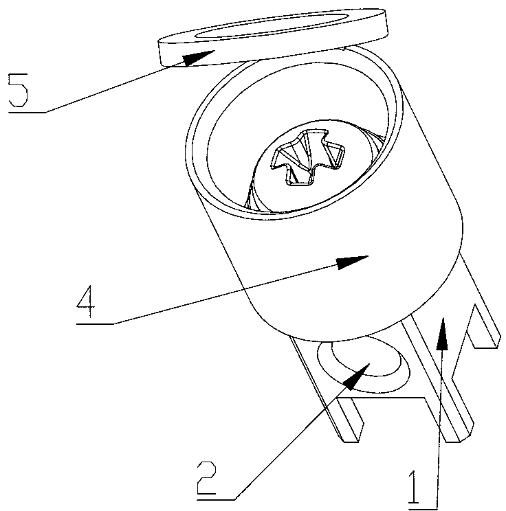 Wiring post