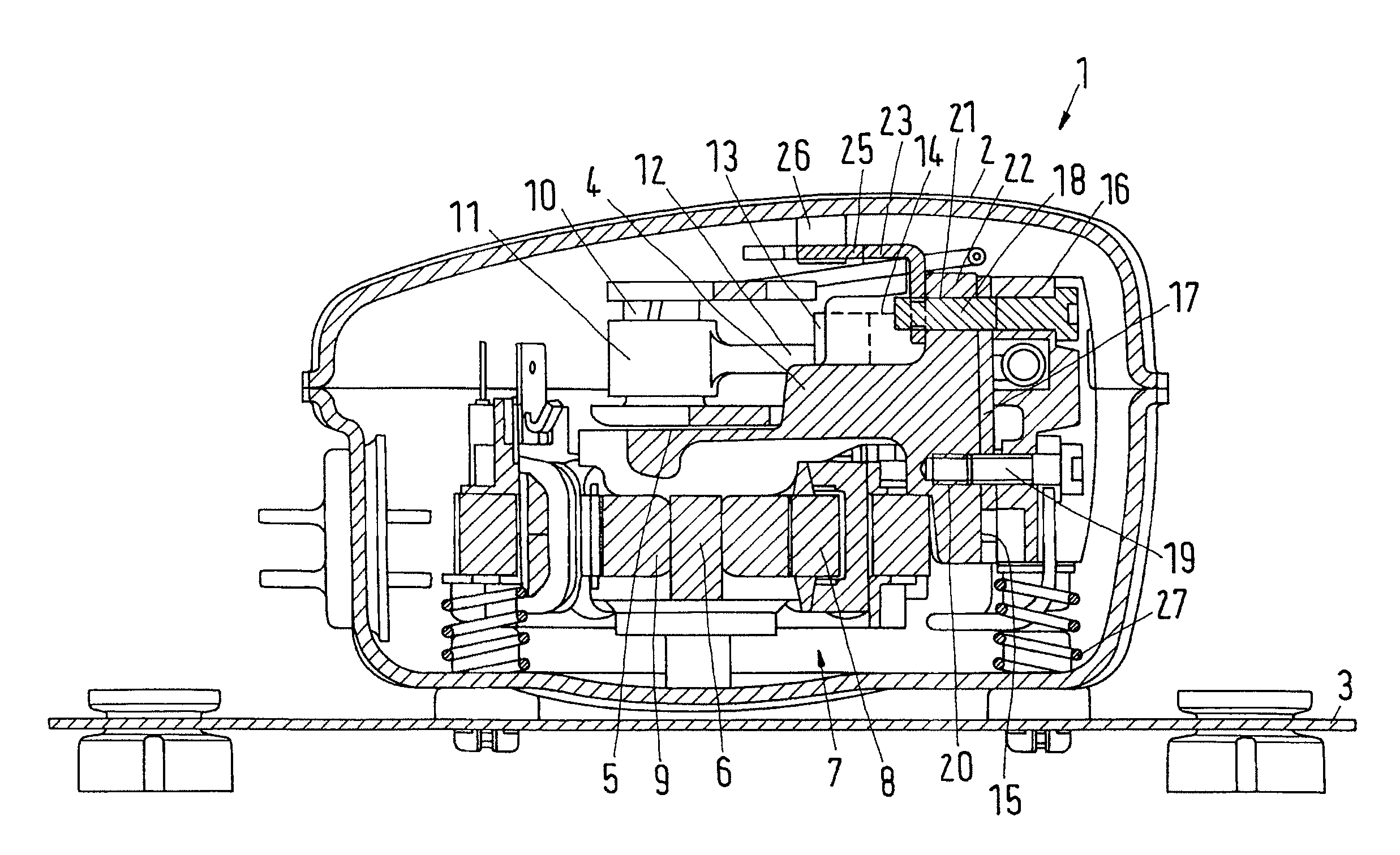 Refrigerant compressor