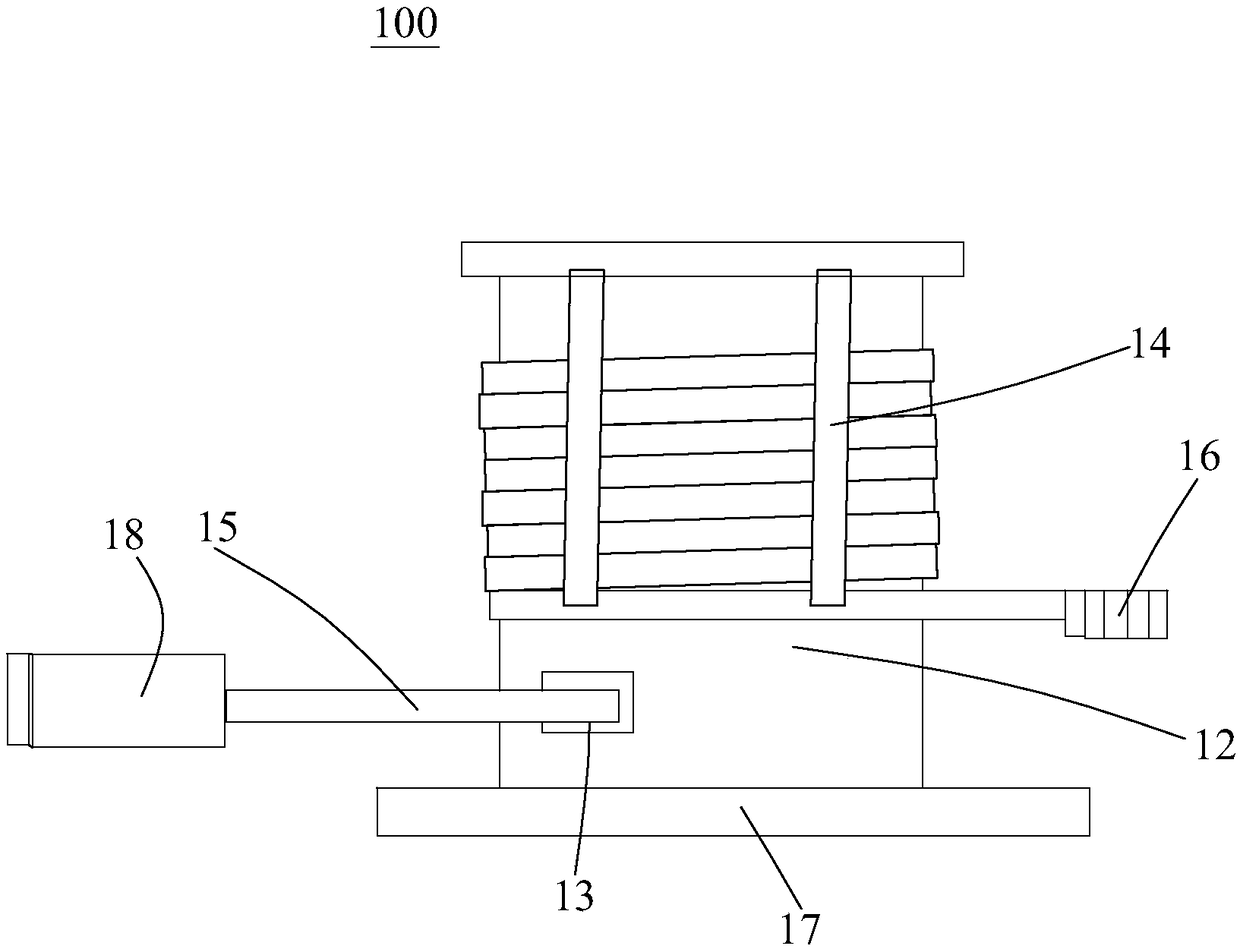 Optical fiber bending mode elimination device and method