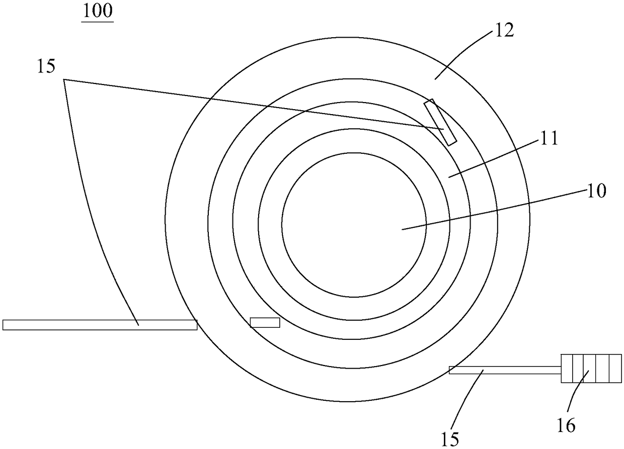 Optical fiber bending mode elimination device and method