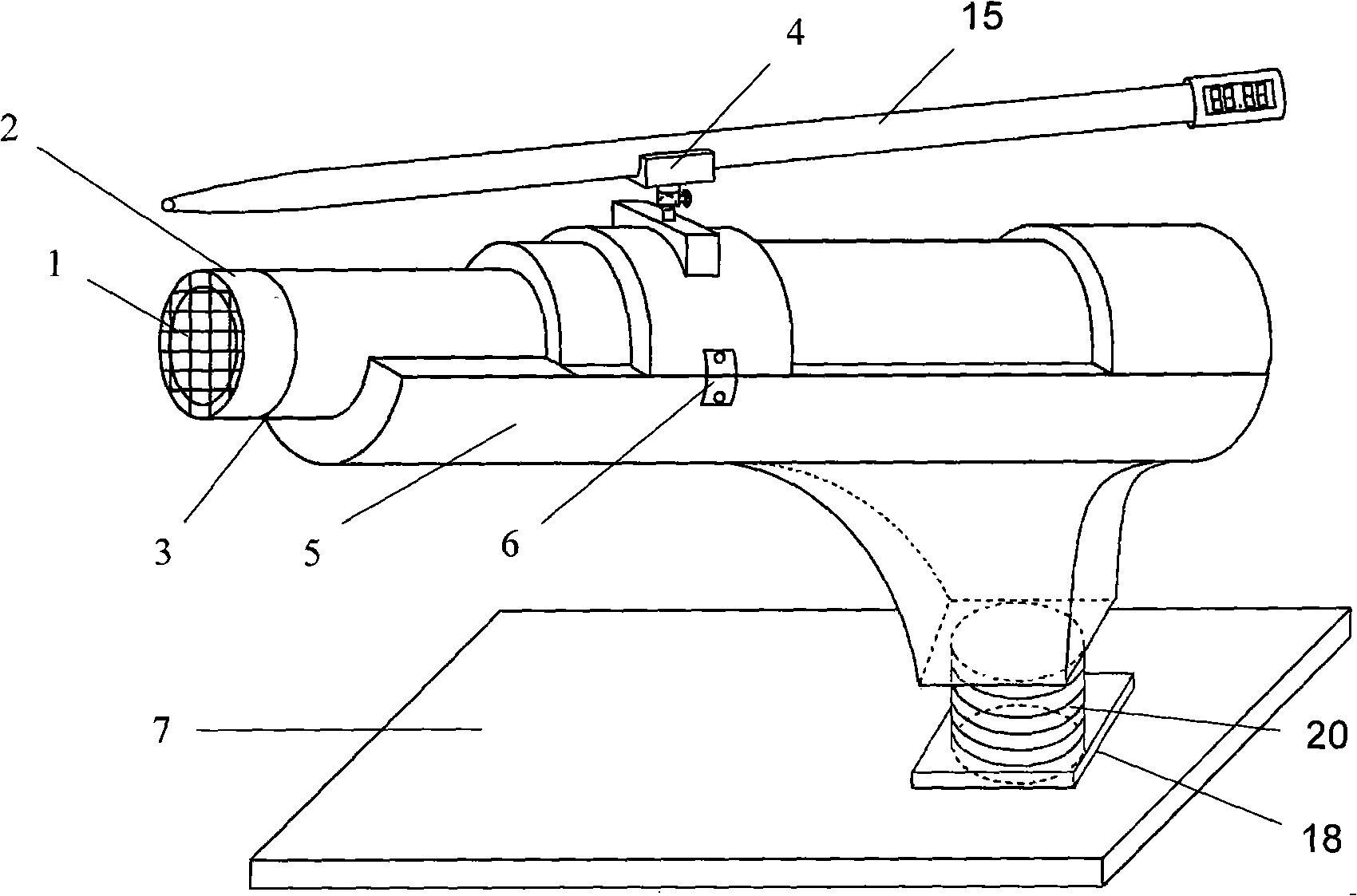 Automatic moxibustion treatment apparatus