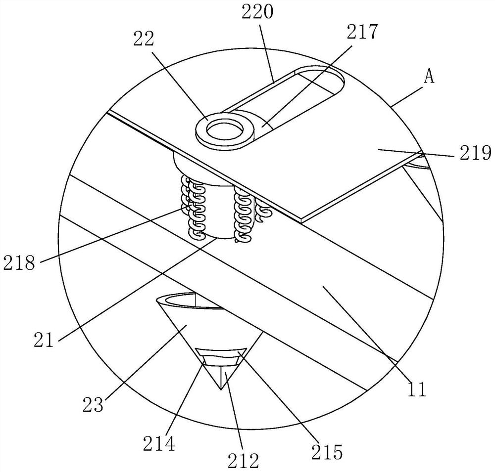 Black peanut planting device