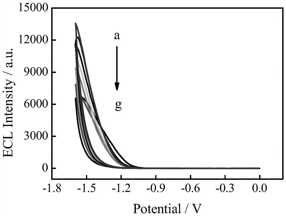 An electrochemiluminescent method for detecting catechol