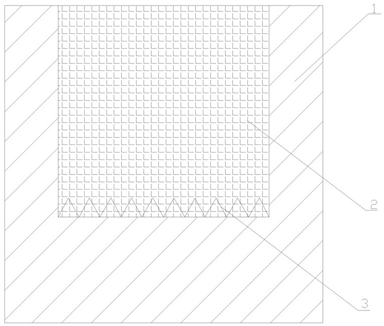 A kind of geotechnical cell and the preparation method of the geotechnical cell