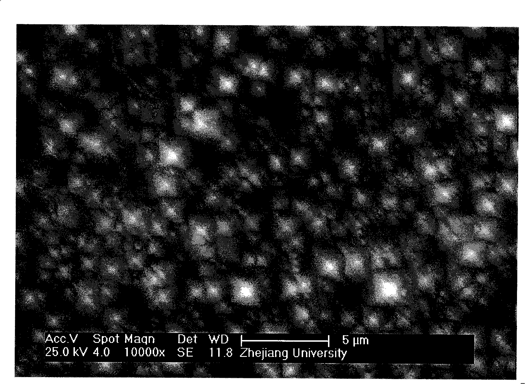 Method for etching matte on surface of single crystal silicon solar energy battery