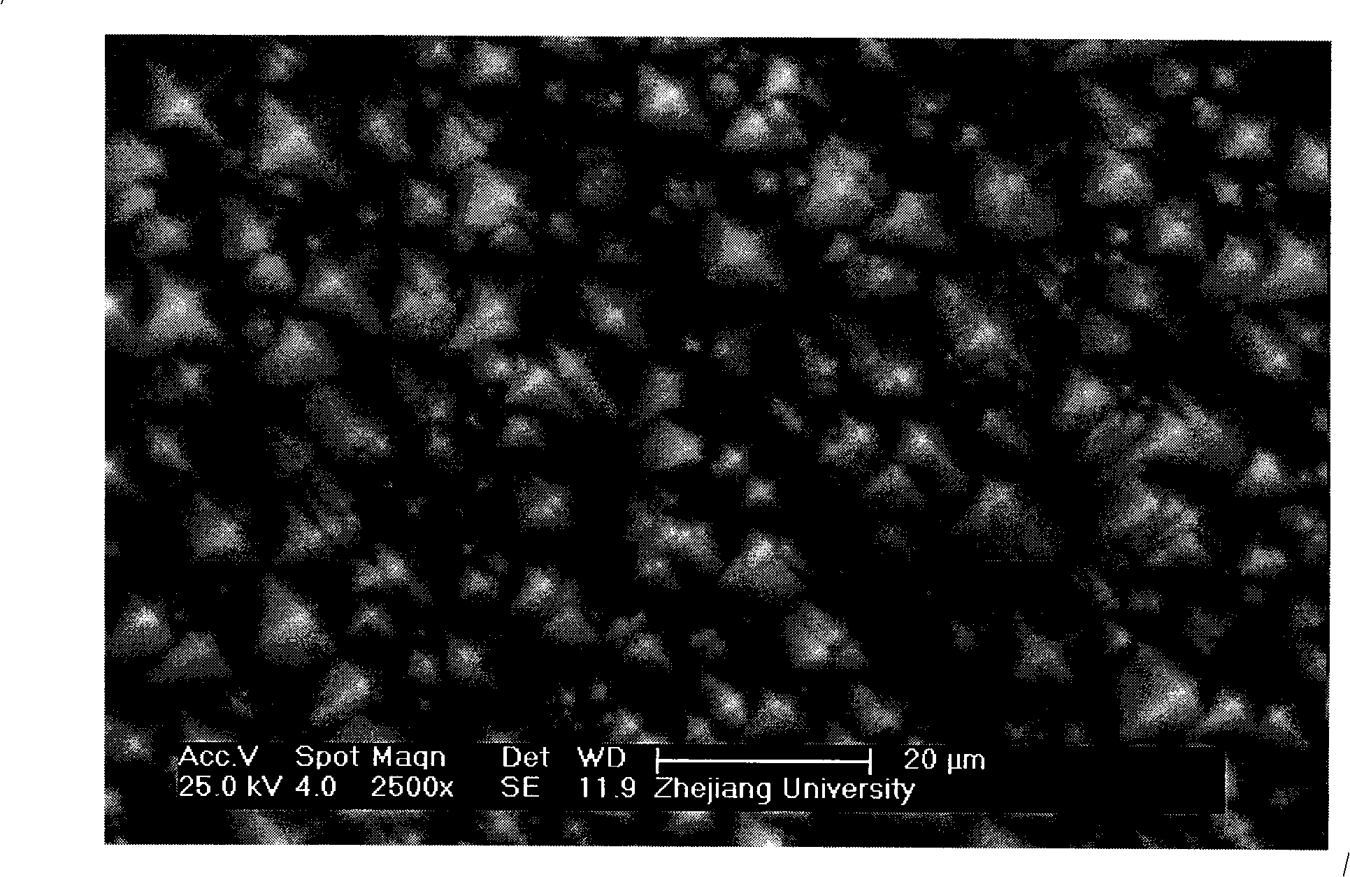 Method for etching matte on surface of single crystal silicon solar energy battery