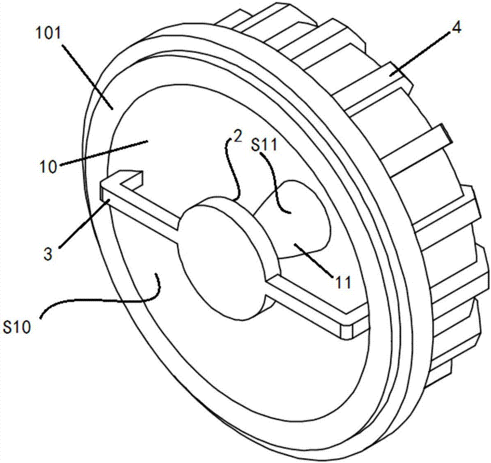 Light-condensing reflector and bean-container lamp comprising same