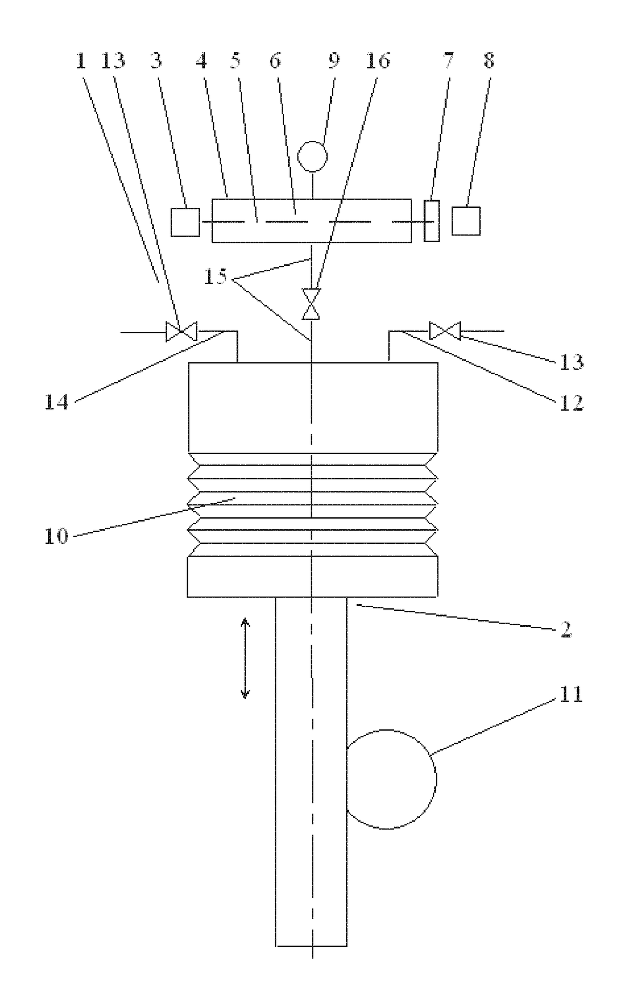 Method and system for gas concentration measurement of gas dissolved in liquids